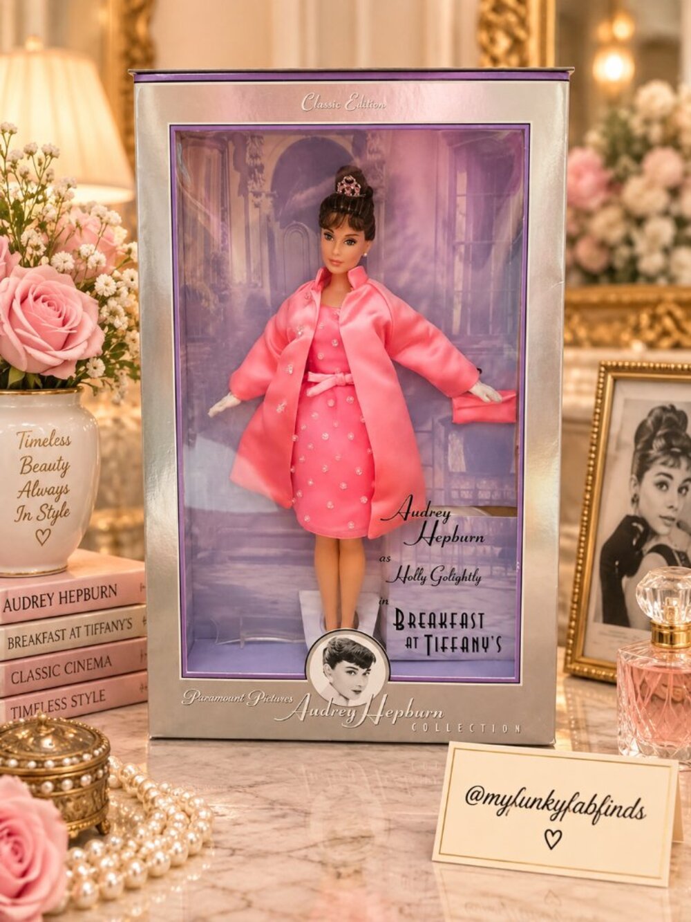 1998 Classic Edition Mattel Audrey Hepburn as Holly Golightly